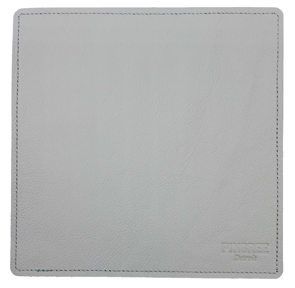 Motor City Leather Pad (Mouse Pad and Tray Insert) in Slate Grey Light