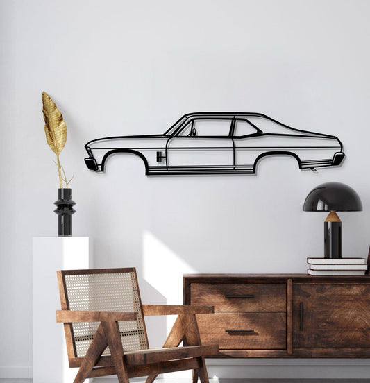 1970 Nova Metal Car Wall Art
