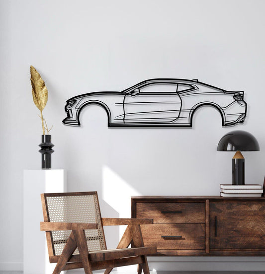 2017 Camaro SS 1LE Metal Car Wall Art