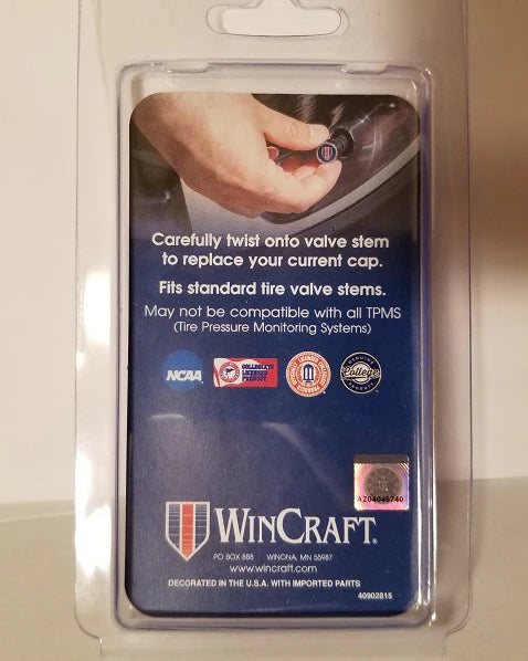 Detroit Tigers Valve Stem Caps 4 Pack