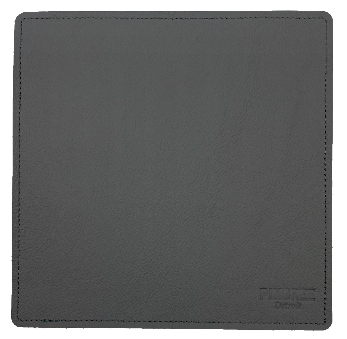 Motor City Leather Pad (Mouse Pad and Tray Insert) in Slate Grey Dark
