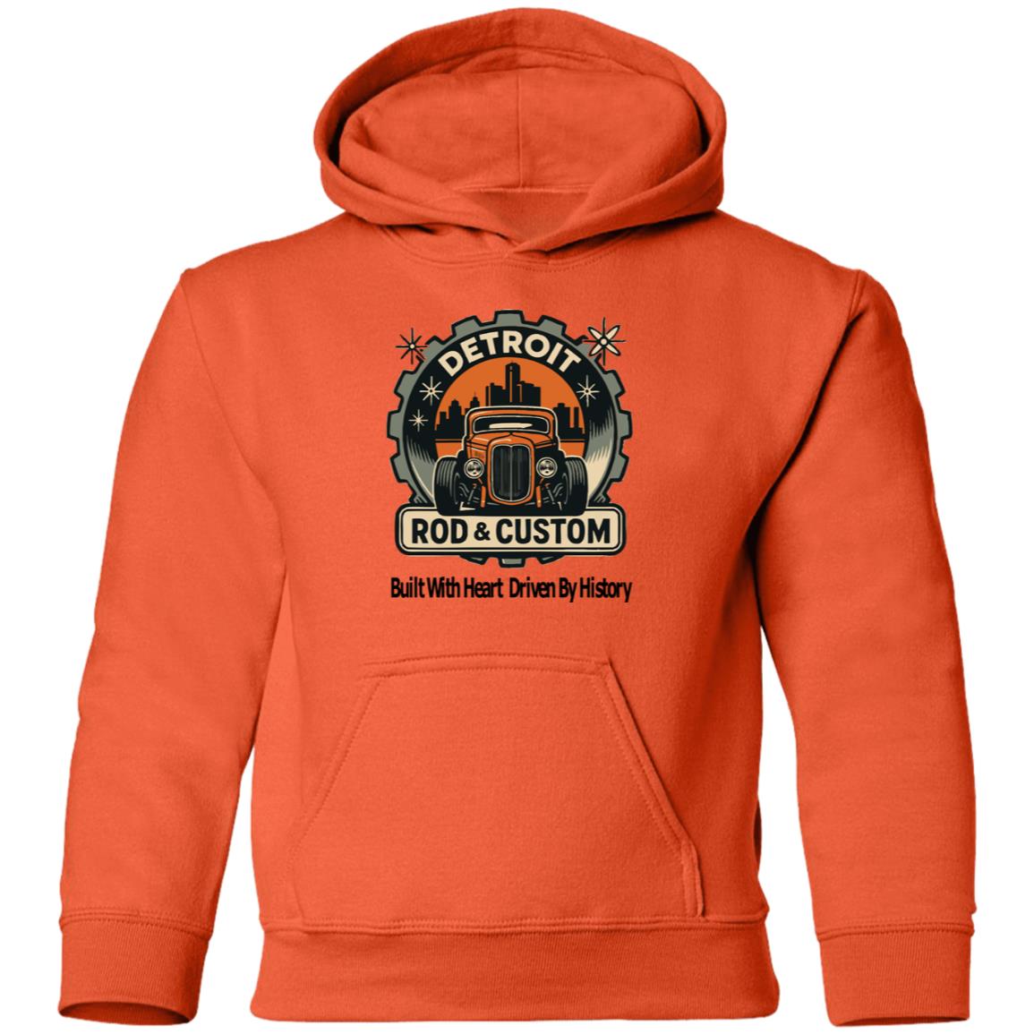 Atomic Coupe Youth Hoodie in Orange