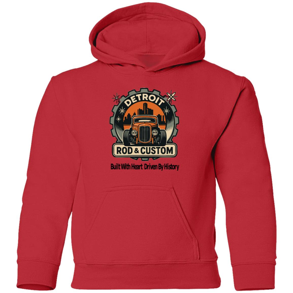 Atomic Coupe Youth Hoodie in Red