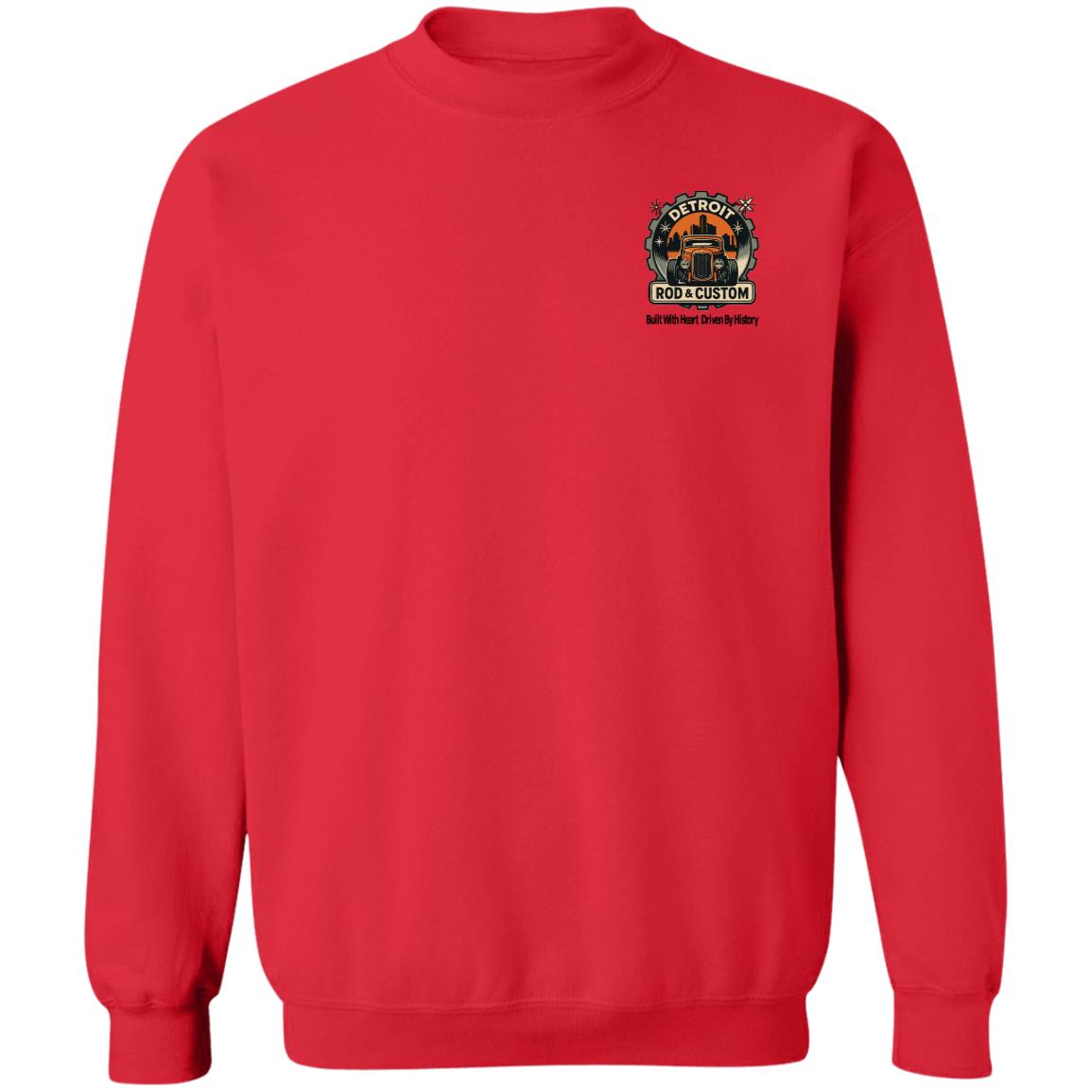 Atomic Coupe Crewneck in Red