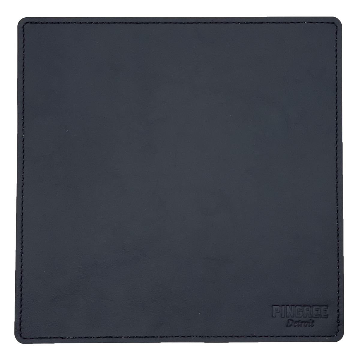 Motor City Leather Pad (Mouse Pad and Tray Insert) in Onyx