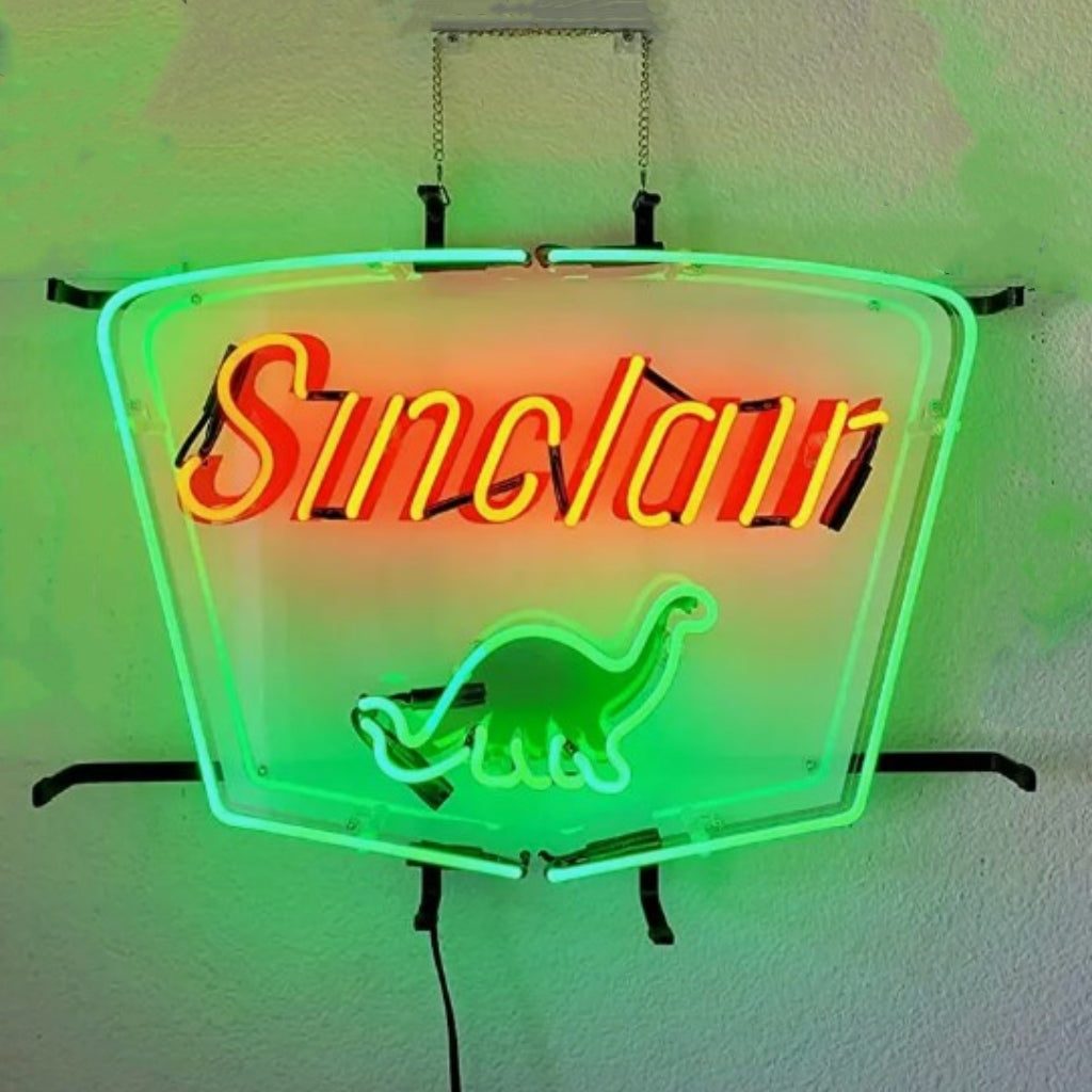 Sinclair Dino Gasoline Neon Sign | Detroit Rod and Custom