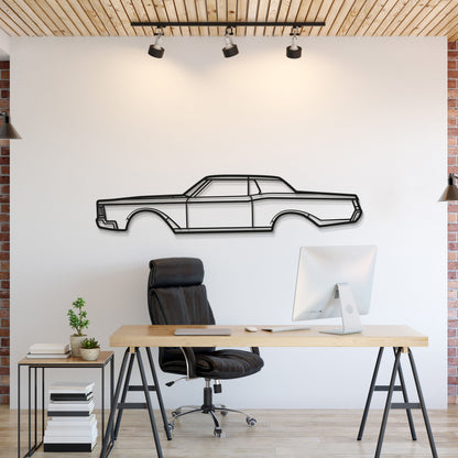 1968 Mark III Metal Car Wall Art