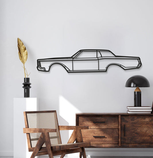 1968 Mark III Metal Car Wall Art