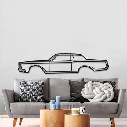 1968 Mark III Metal Car Wall Art
