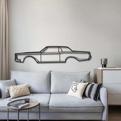 1968 Mark III Metal Car Wall Art