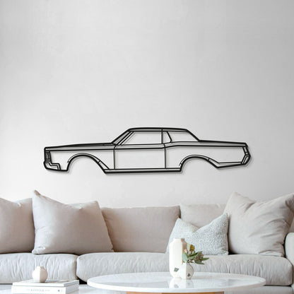 1968 Mark III Metal Car Wall Art