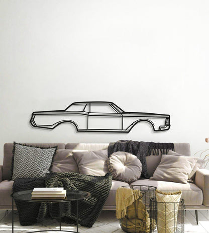 1968 Mark III Metal Car Wall Art