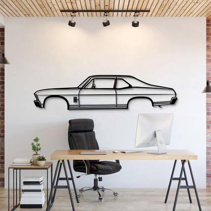 1970 Nova Metal Car Wall Art