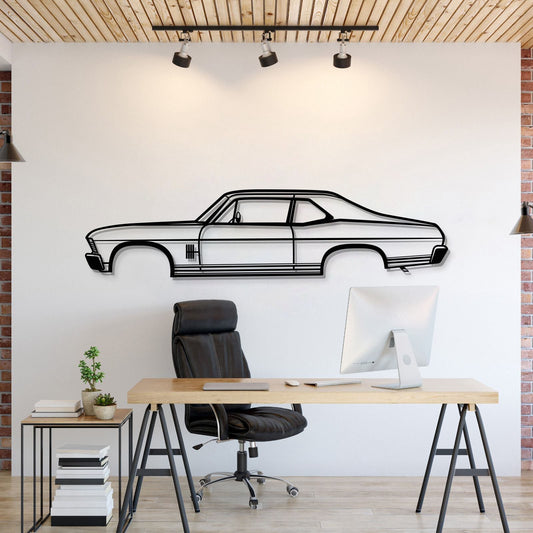 1970 Nova Metal Car Wall Art