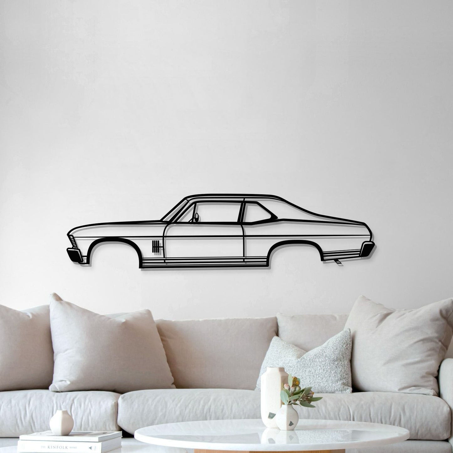 1970 Nova Metal Car Wall Art