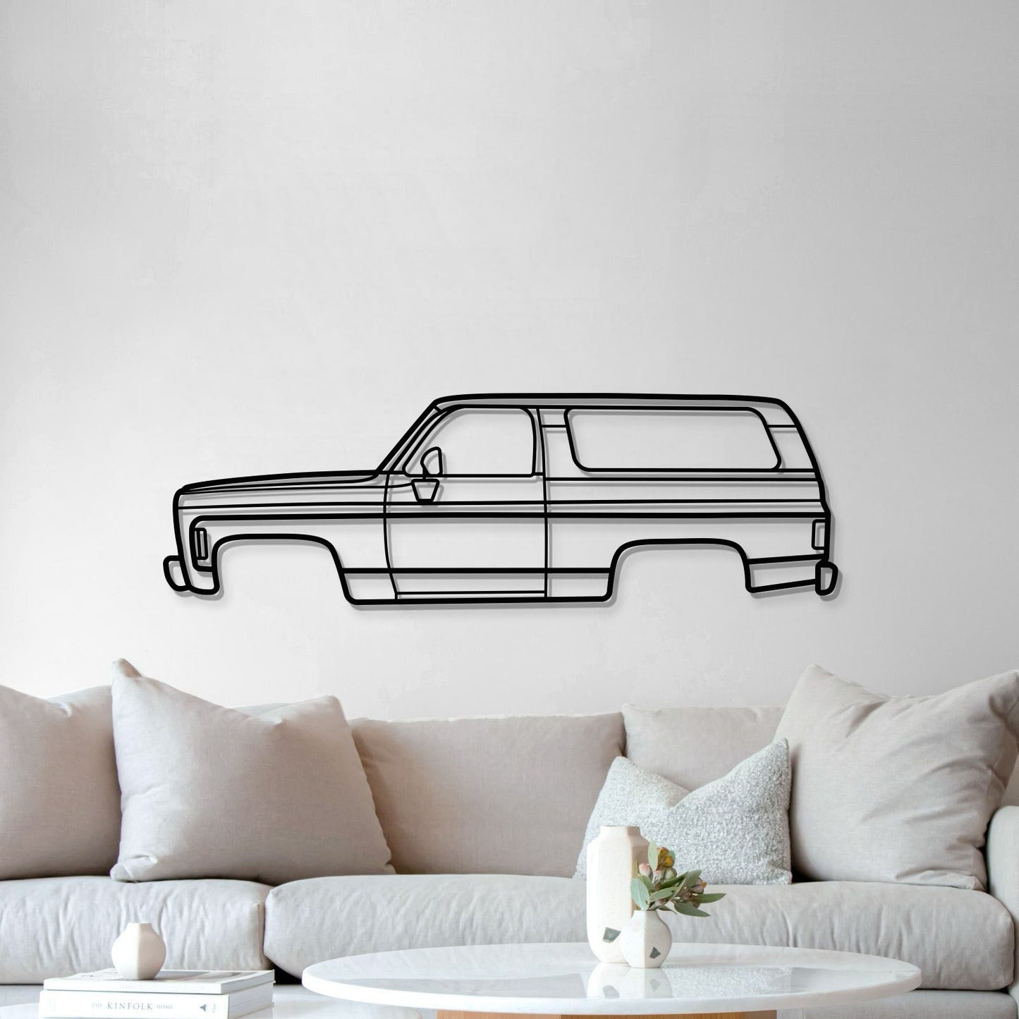 1970 Jimmy Metal Car Wall Art