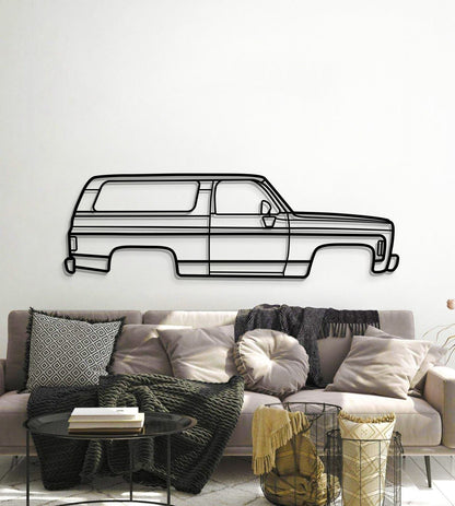 1970 Jimmy Metal Car Wall Art
