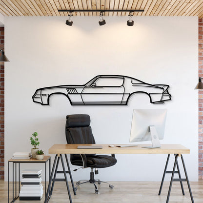 1978 Camaro Z28 Metal Car Wall Art