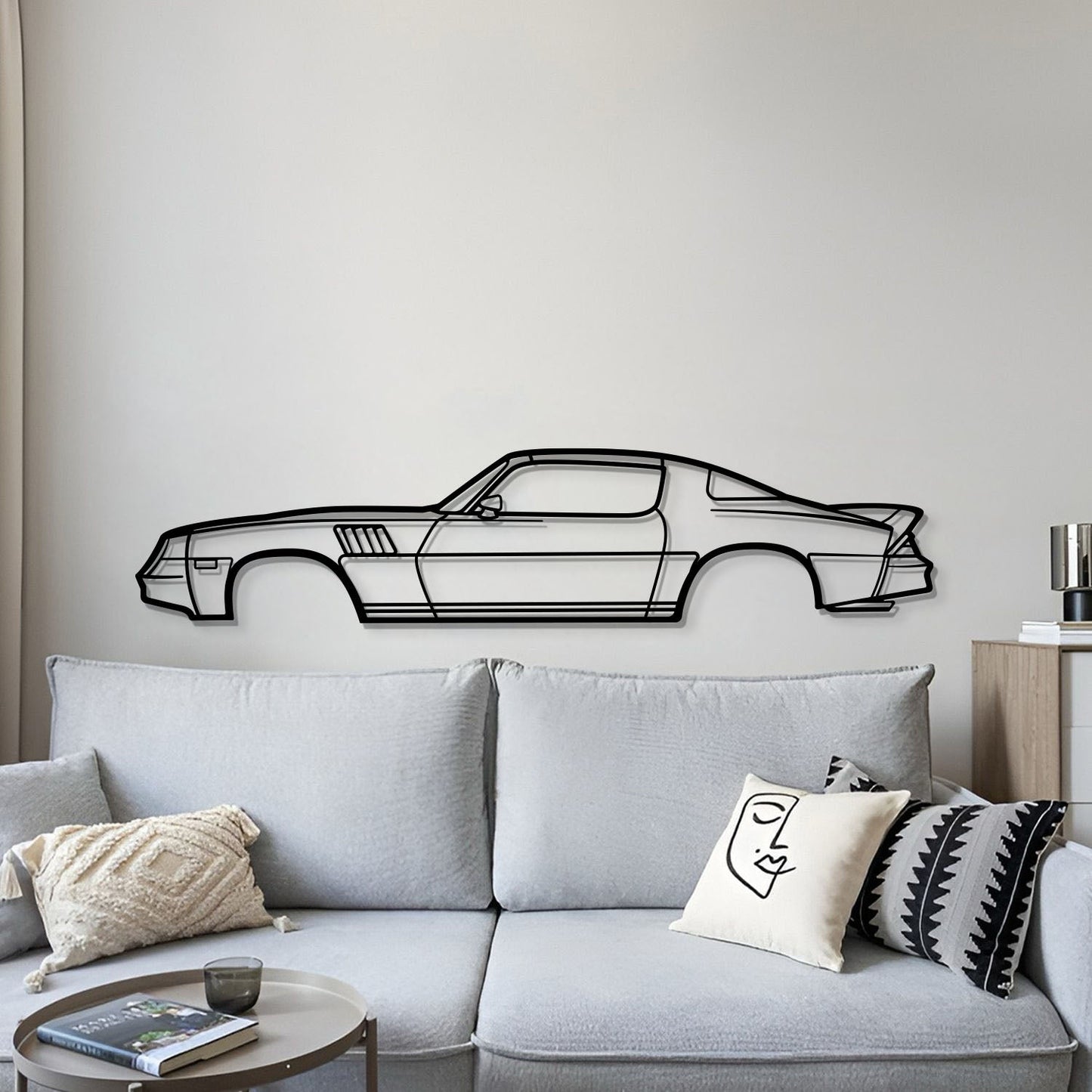1978 Camaro Z28 Metal Car Wall Art
