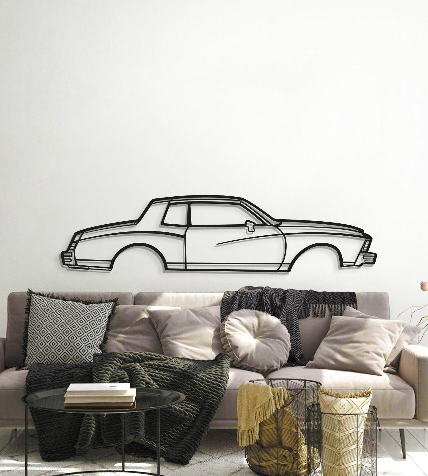1979 Monte Carlo Metal Car Wall Art