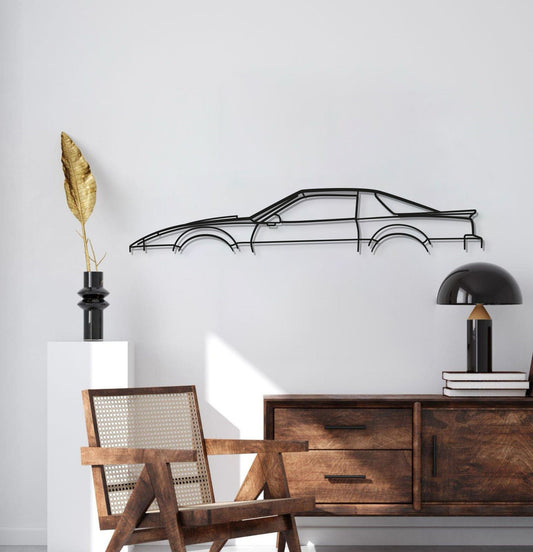 1988 Firebird Classic Metal Car Wall Art