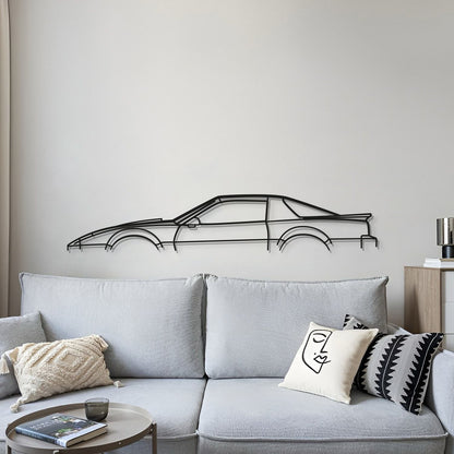 1988 Firebird Classic Metal Car Wall Art
