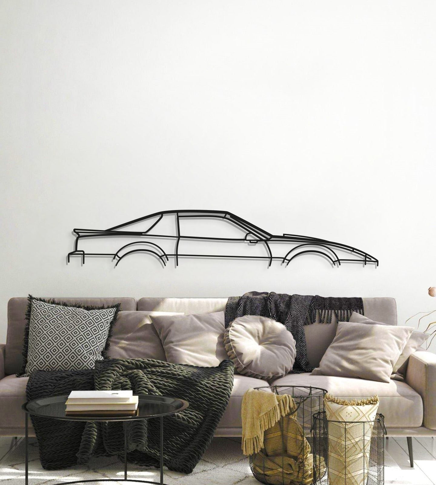 1988 Firebird Classic Metal Car Wall Art
