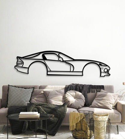 1997 Viper GTS Metal Car Wall Art