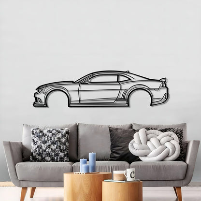 2014 Camaro Z28 Metal Car Wall Art
