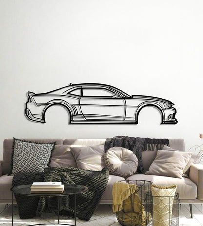 2014 Camaro Z28 Metal Car Wall Art