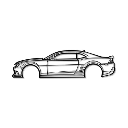 2014 Camaro Z28 Metal Car Wall Art