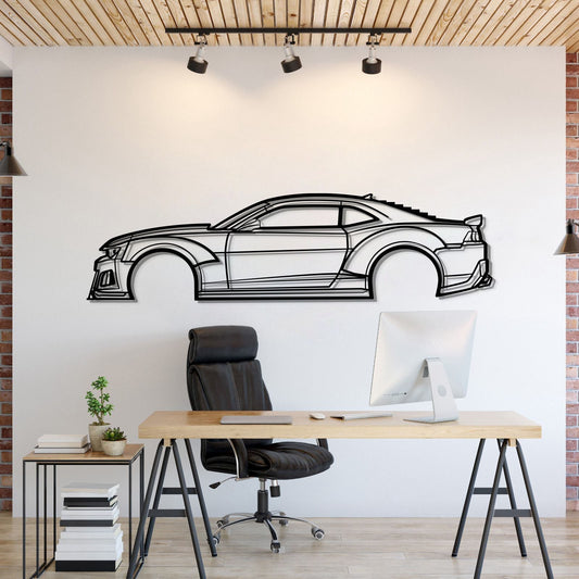 2014 Camaro Z28 Widebody Metal Car Wall Art