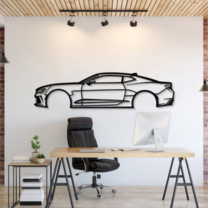 2016 Camaro Metal Car Wall Art