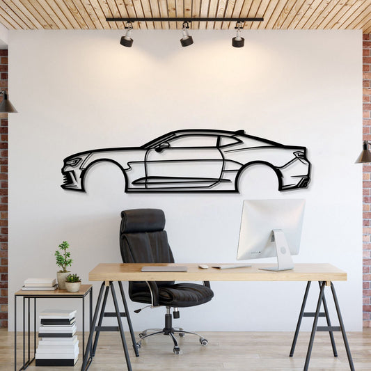 2016 Camaro Metal Car Wall Art