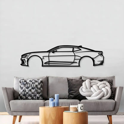 2016 Camaro Metal Car Wall Art