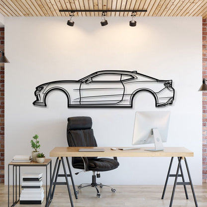 2017 Camaro SS 1LE Metal Car Wall Art