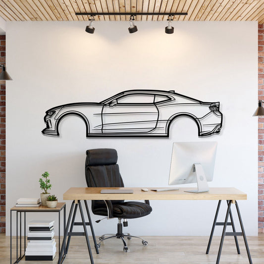 2017 Camaro SS 1LE Metal Car Wall Art