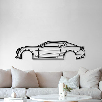 2017 Camaro SS 1LE Metal Car Wall Art