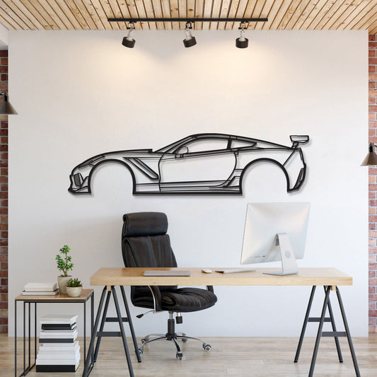 2019 Corvette ZR1 3ZR Metal Car Wall Art