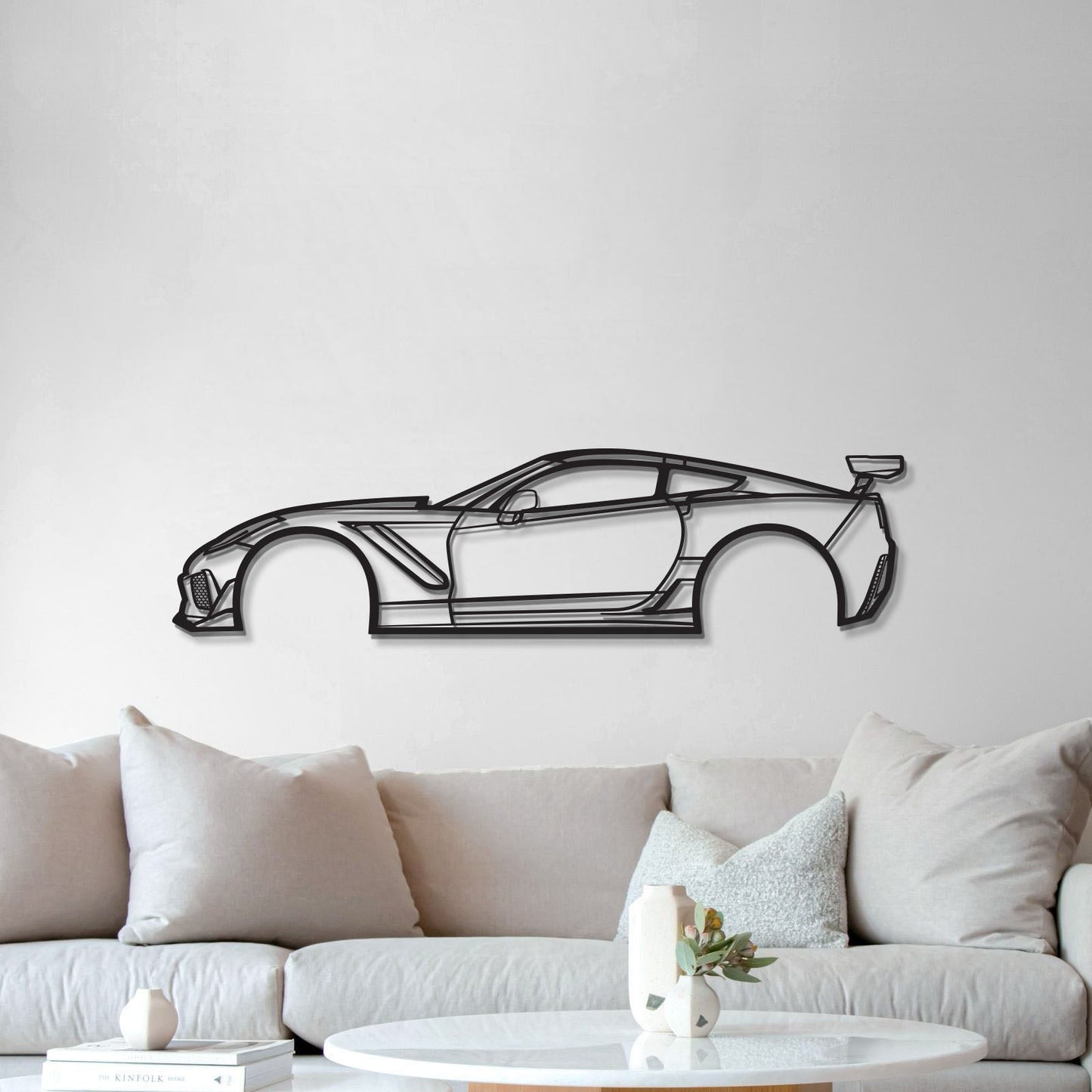2019 Corvette ZR1 3ZR Metal Car Wall Art