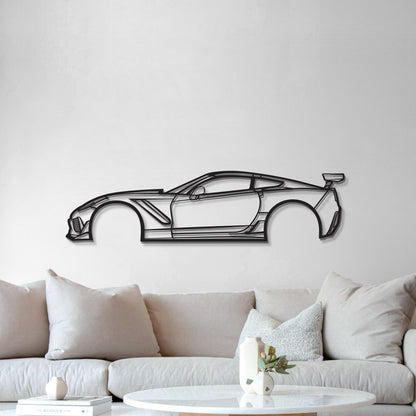 2019 Corvette ZR1 3ZR Metal Car Wall Art