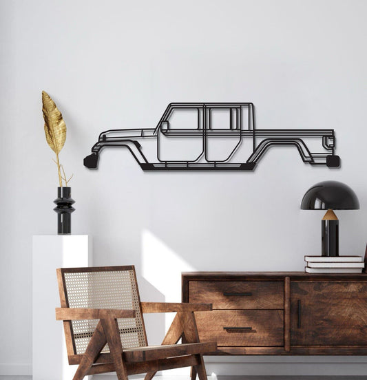2020 Gladiator JT Metal Car Wall Art