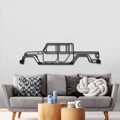 2020 Gladiator JT Metal Car Wall Art