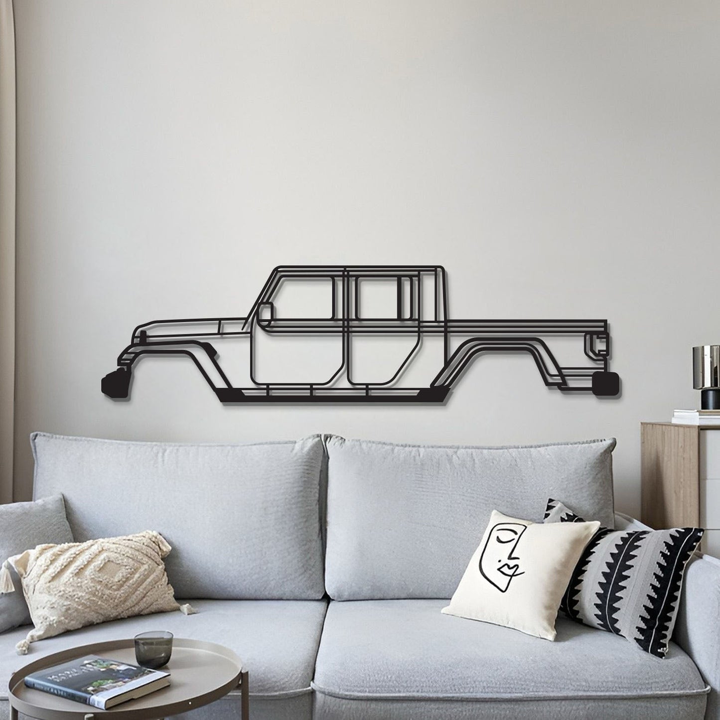 2020 Gladiator JT Metal Car Wall Art