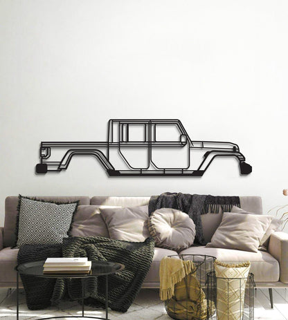 2020 Gladiator JT Metal Car Wall Art