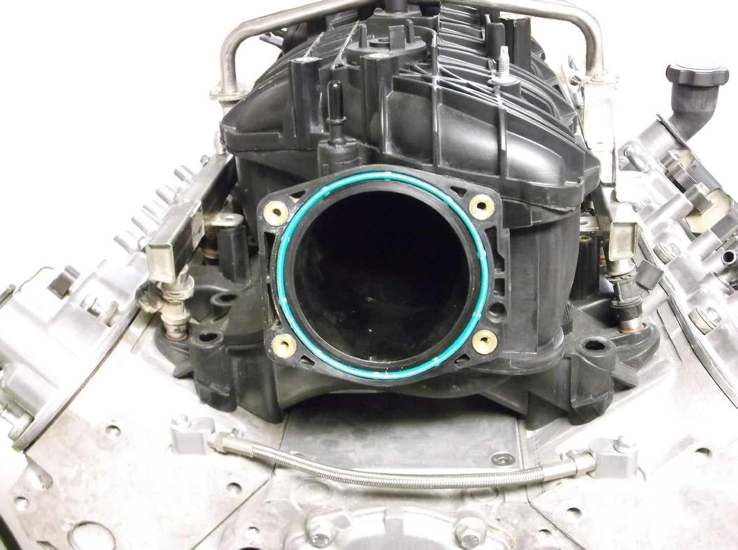 ICT Billet LS Throttle Body Adapter 4 Bolt intake to 3 Bolt TB 551511XG