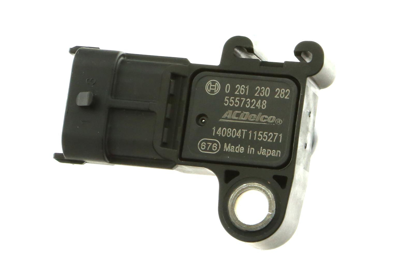 Automotive sensor with ACDelco branding on a white background