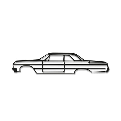 Impala Metal Car Wall Art