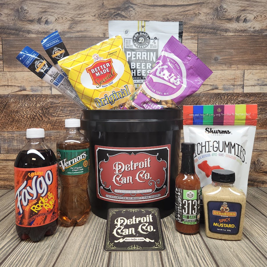 The Detroit Original Can Collection, sealed Detroit Can Company gift can