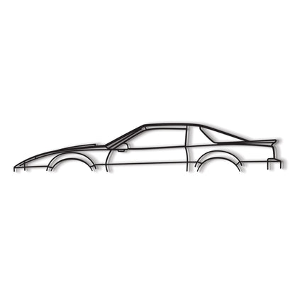 1988 Firebird Classic Metal Car Wall Art